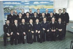 Офицеры и мичманы 2708 БТВ, 2003 г.